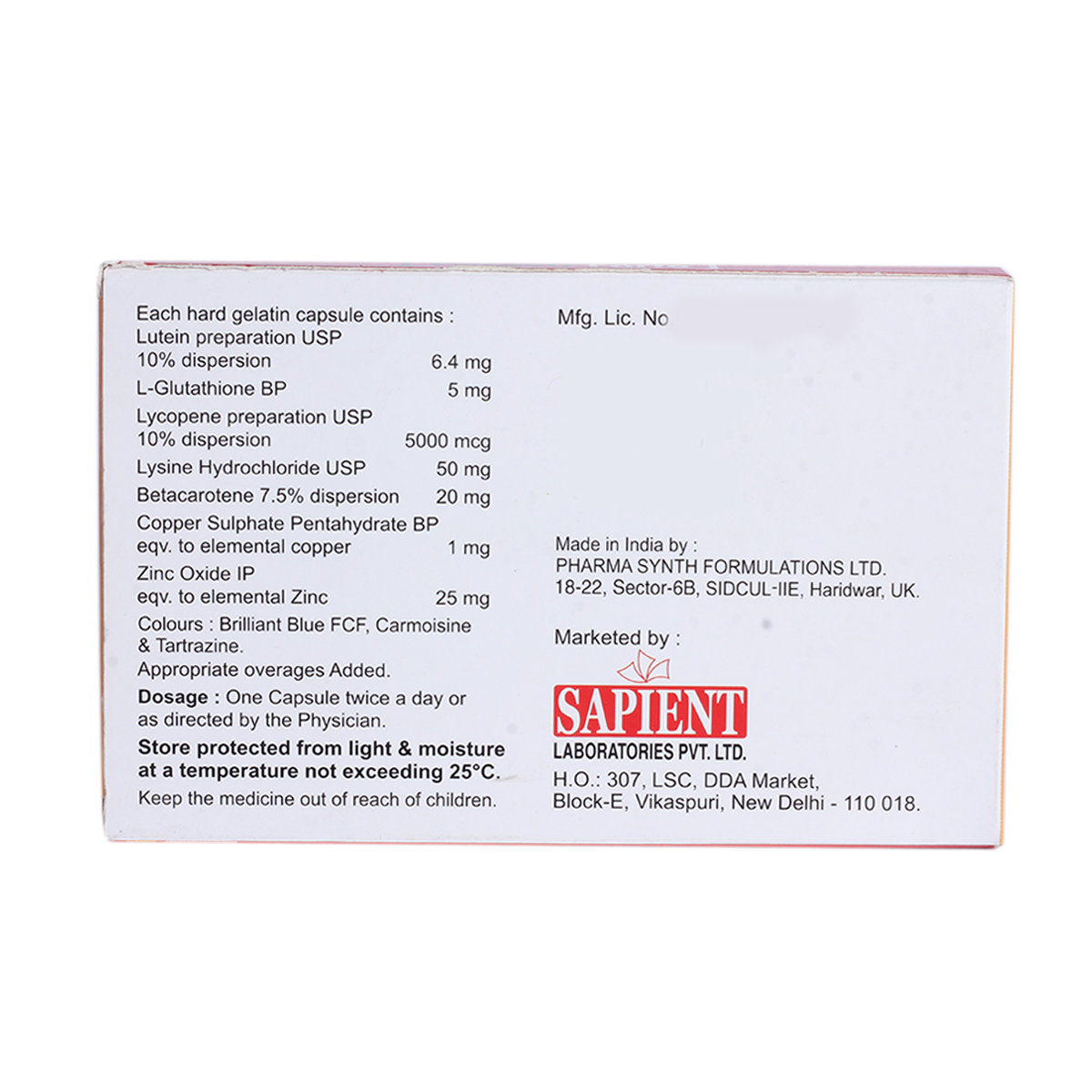 Carovit Forte Tablet 10's, Pack of 10 CAPSULES Carovit Forte Tablet 10's, Pack of 10 CAPSULES