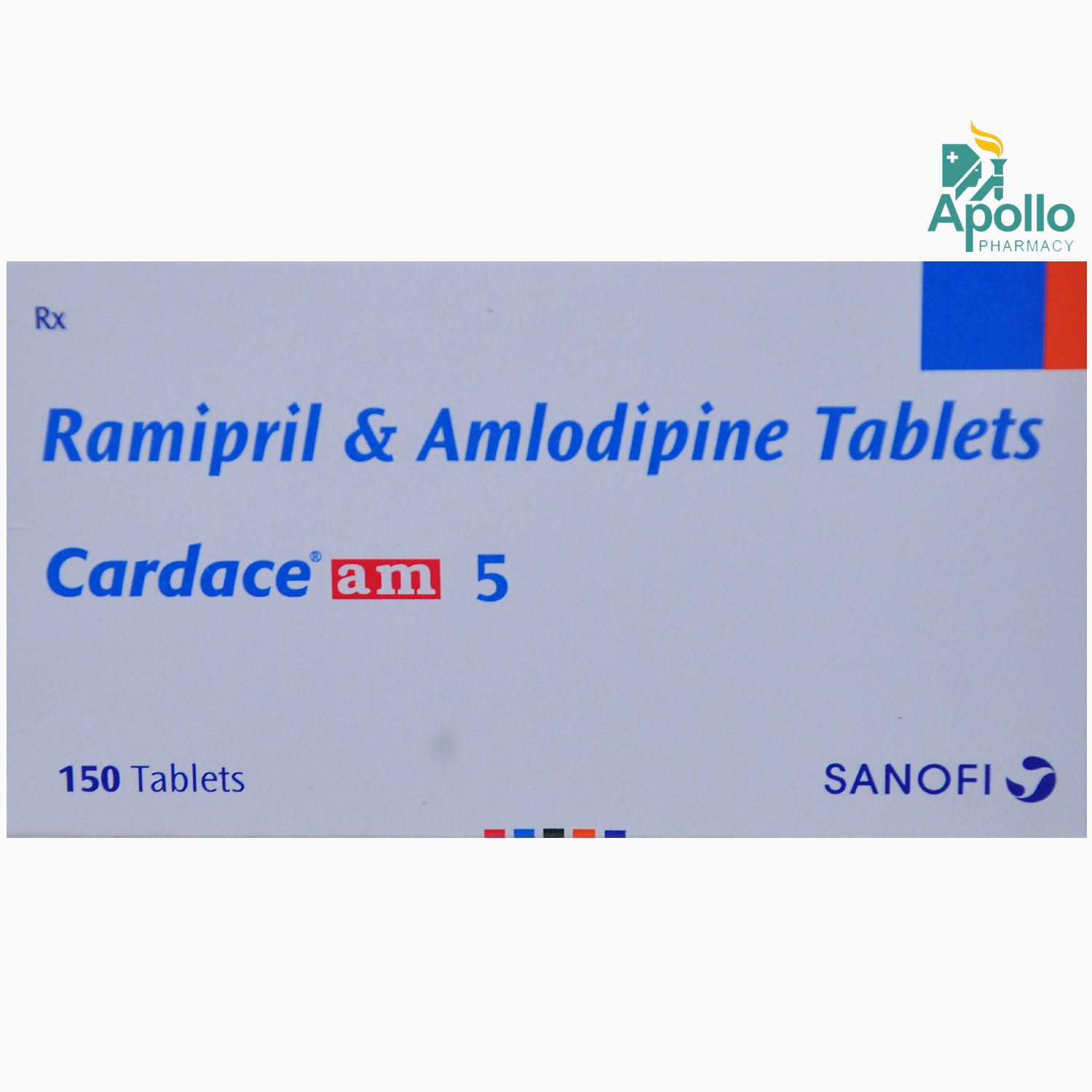 Buy Cardace AM 5 Tablet 10's Online