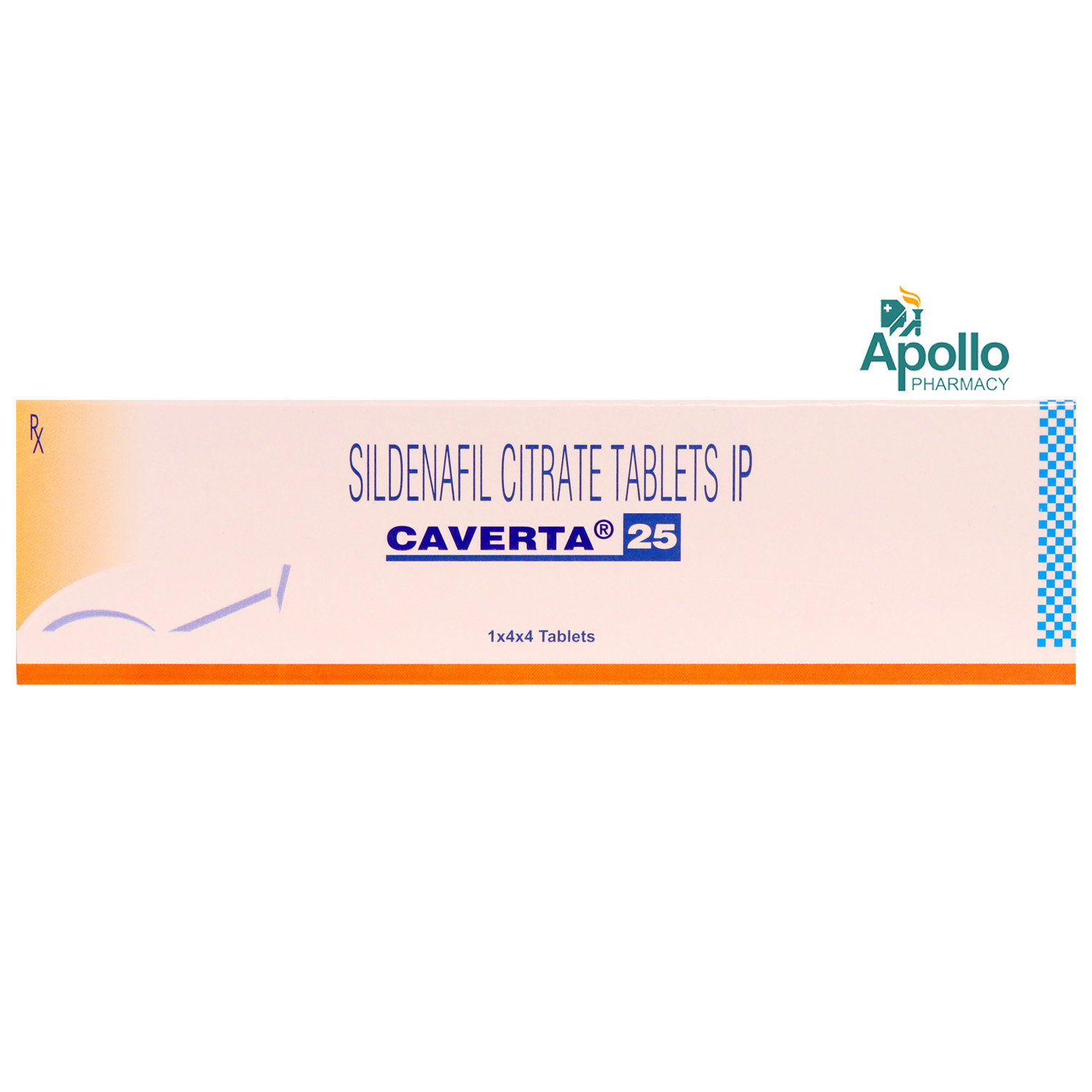 Caverta 25 Tablet 4's, Pack of 4 TABLETS Caverta 25 Tablet 4's, Pack of 4 TABLETS