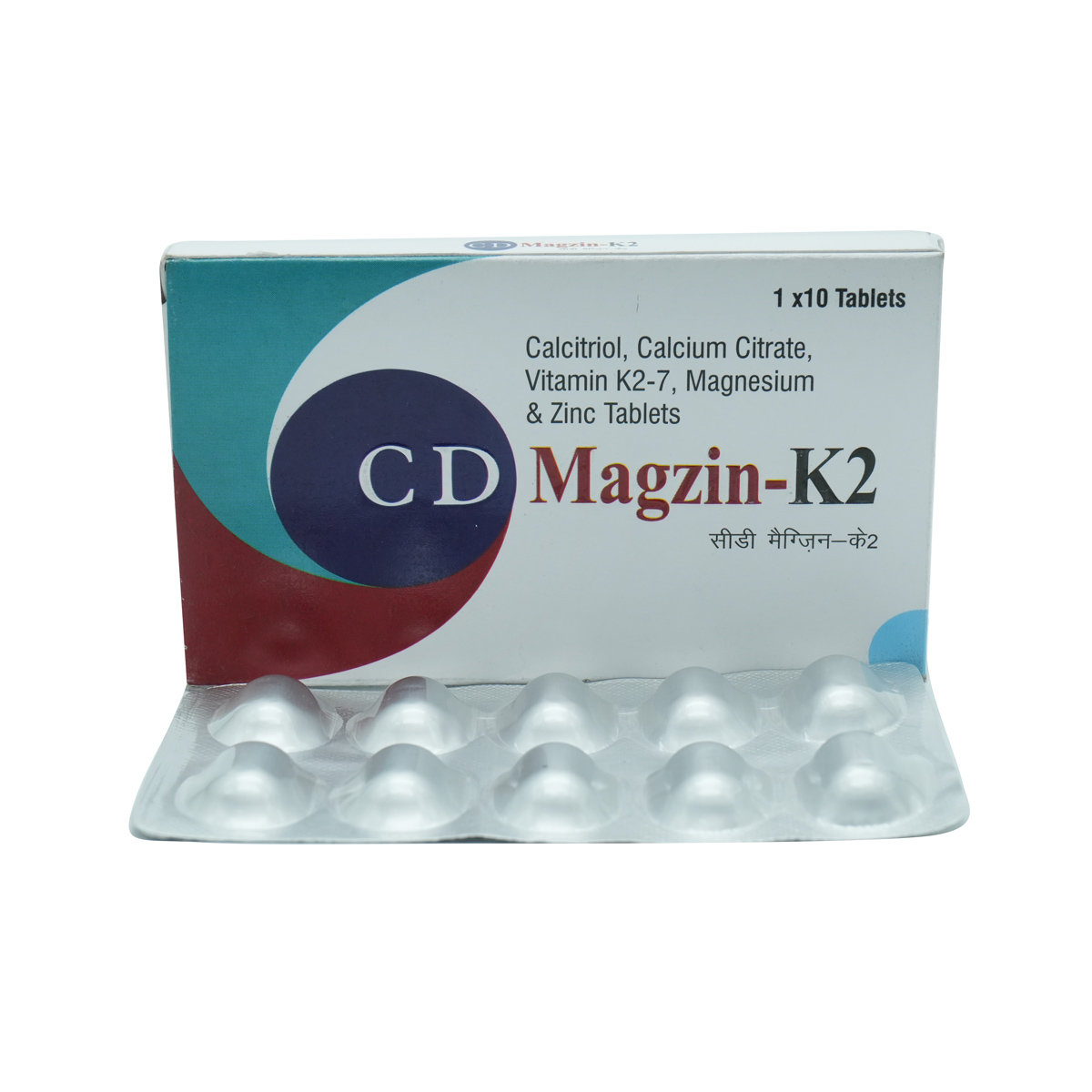 CD Magzin-K2 Tablet 10's, Pack of 10 CD Magzin-K2 Tablet 10's, Pack of 10