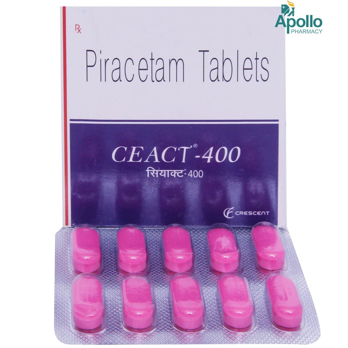Ceact 400 mg Tablet 10's, Pack of 10 TabletS Ceact 400 mg Tablet 10's, Pack of 10 TabletS