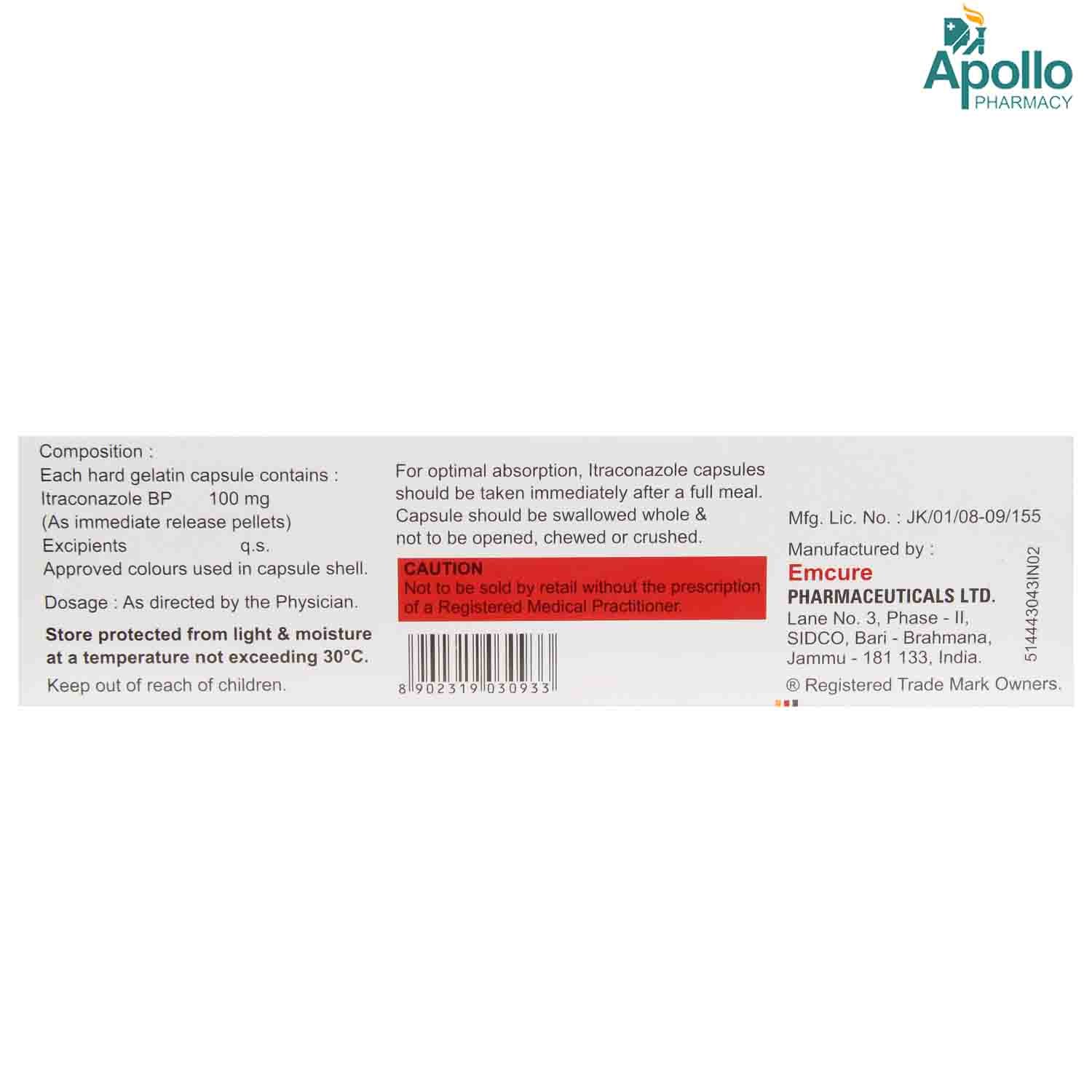 Ceastra-XL 100 Capsule 7's, Pack of 7 CAPSULES Ceastra-XL 100 Capsule 7's, Pack of 7 CAPSULES