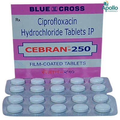 CEBRAN 250MG TABLET, Pack of 10 TABLETS