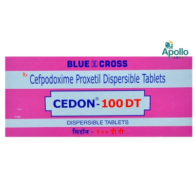 Cedon DT 100 mg Tablet 10's, Pack of 10 TabletS