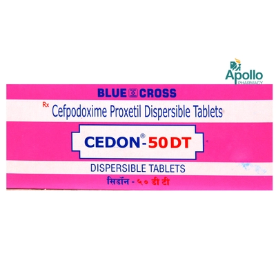 Cedon DT 50 mg Tablet 10's, Pack of 10 TABLETS