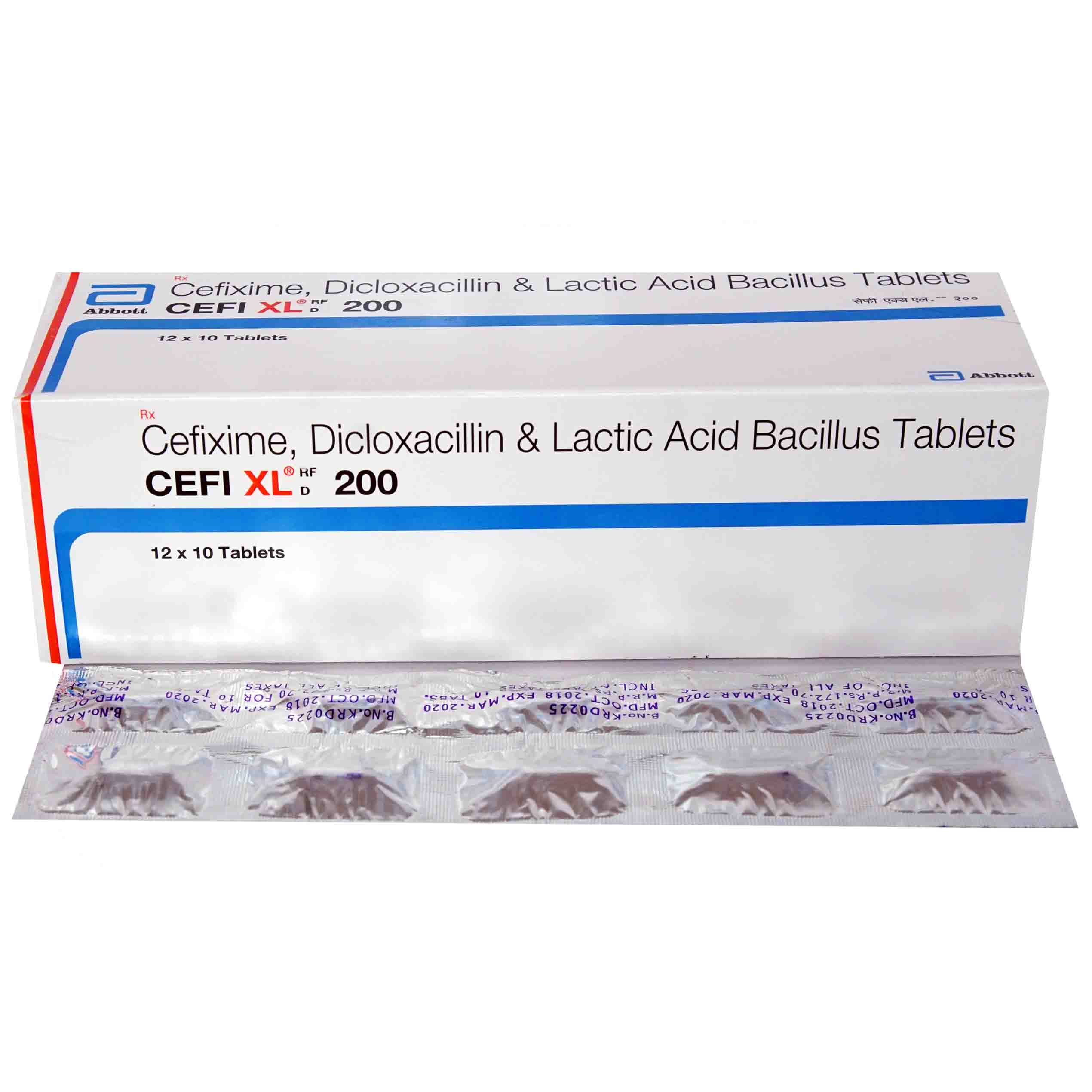 Cefi XL 200 Tablet 10's, Pack of 10 TABLETS Cefi XL 200 Tablet 10's, Pack of 10 TABLETS