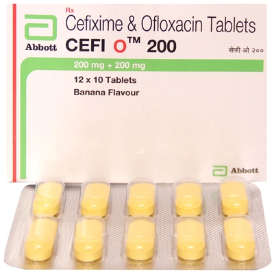 Cefi O 200 Tablet 10's, Pack of 10 TABLETS