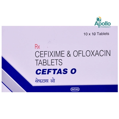 Ceftas O Tablet 10's, Pack of 10 TABLETS