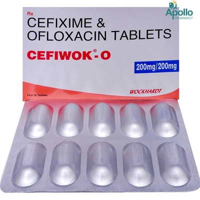 CEFIWOK O TABLET, Pack of 10 TABLETS