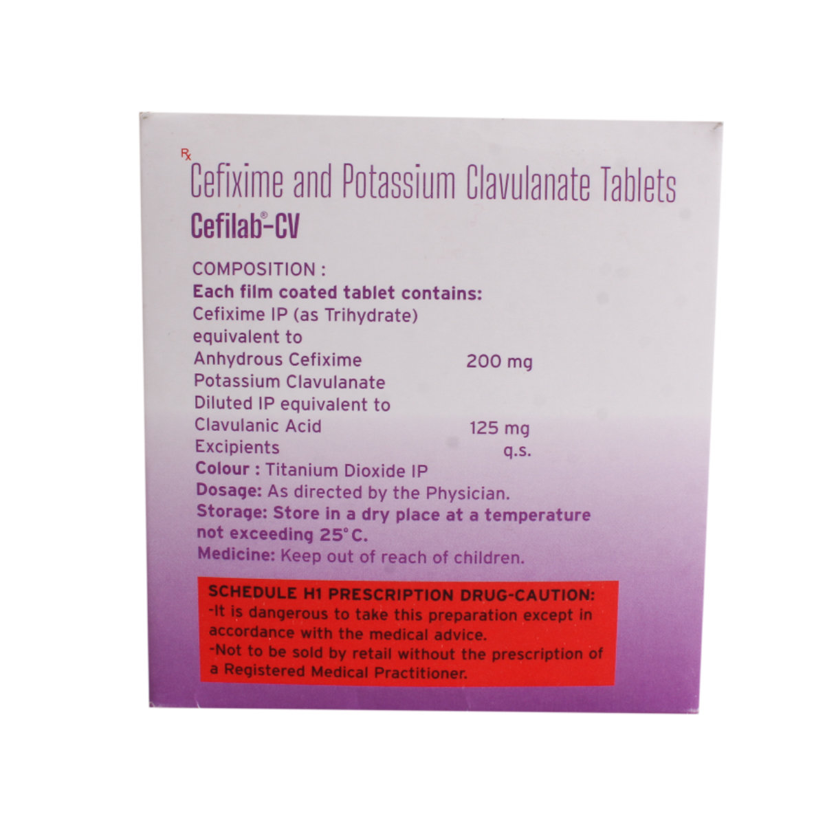 Cefilab-Cv Tablet 10's, Pack of 1 Tablet Cefilab-Cv Tablet 10's, Pack of 1 Tablet