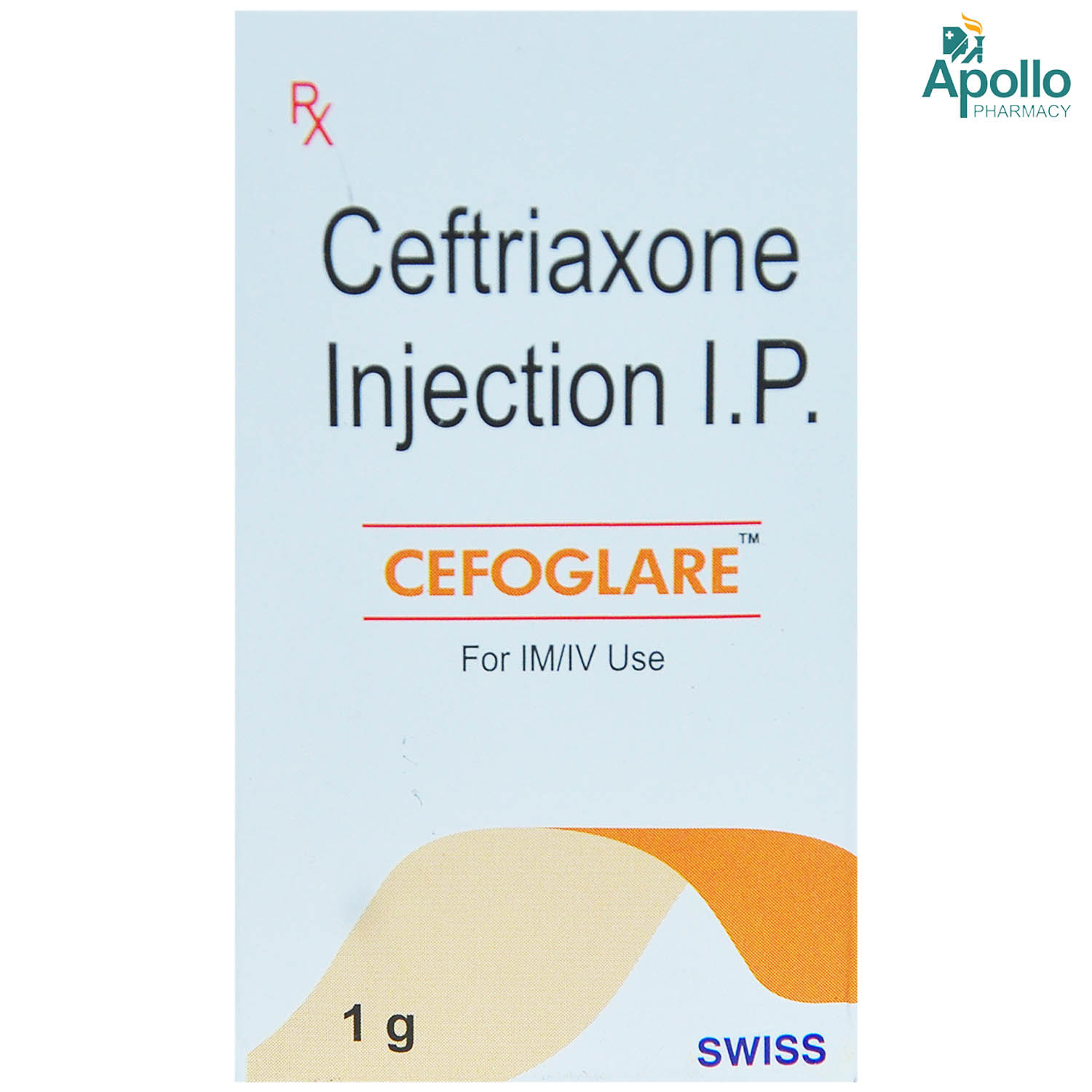 Cefoglare 1gm Injection, Pack of 1 Injection Cefoglare 1gm Injection, Pack of 1 Injection