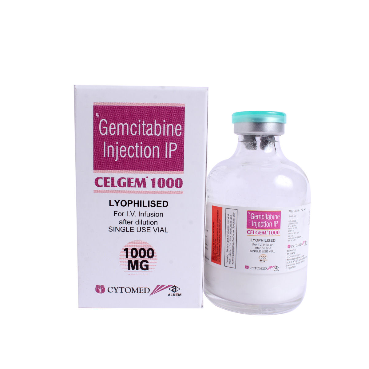 Buy CELGEM 1000MG INJECTION Online