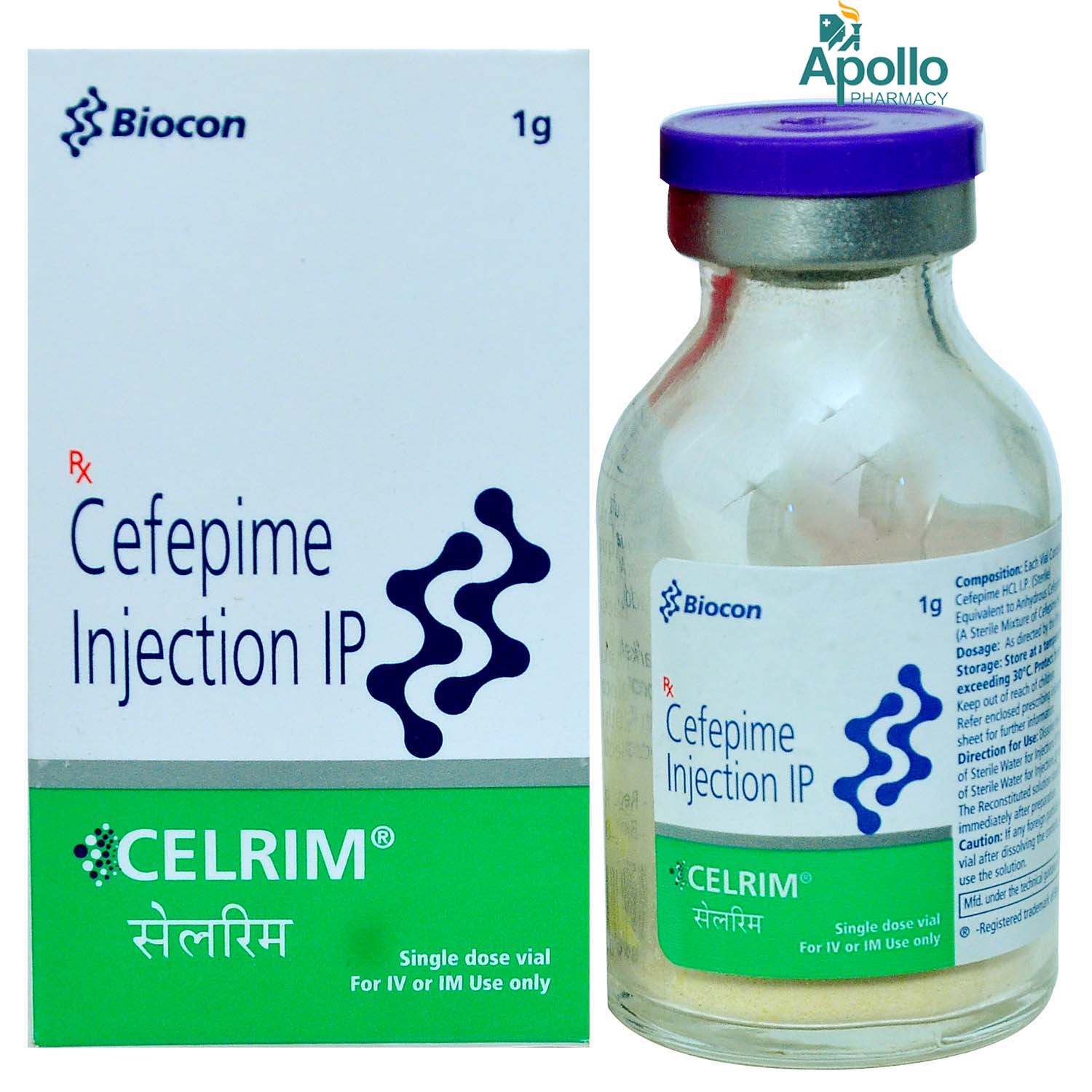 CELRIM INJECTION 1GM, Pack of 1 INJECTION CELRIM INJECTION 1GM, Pack of 1 INJECTION