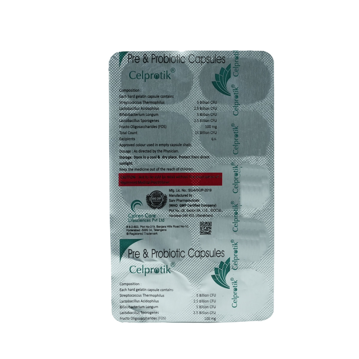 Celprotik Capsule 10's, Pack of 10 Celprotik Capsule 10's, Pack of 10