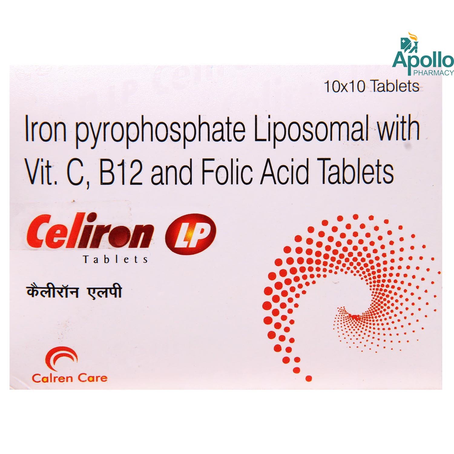Celiron LP Tablet 10's, Pack of 10 Celiron LP Tablet 10's, Pack of 10
