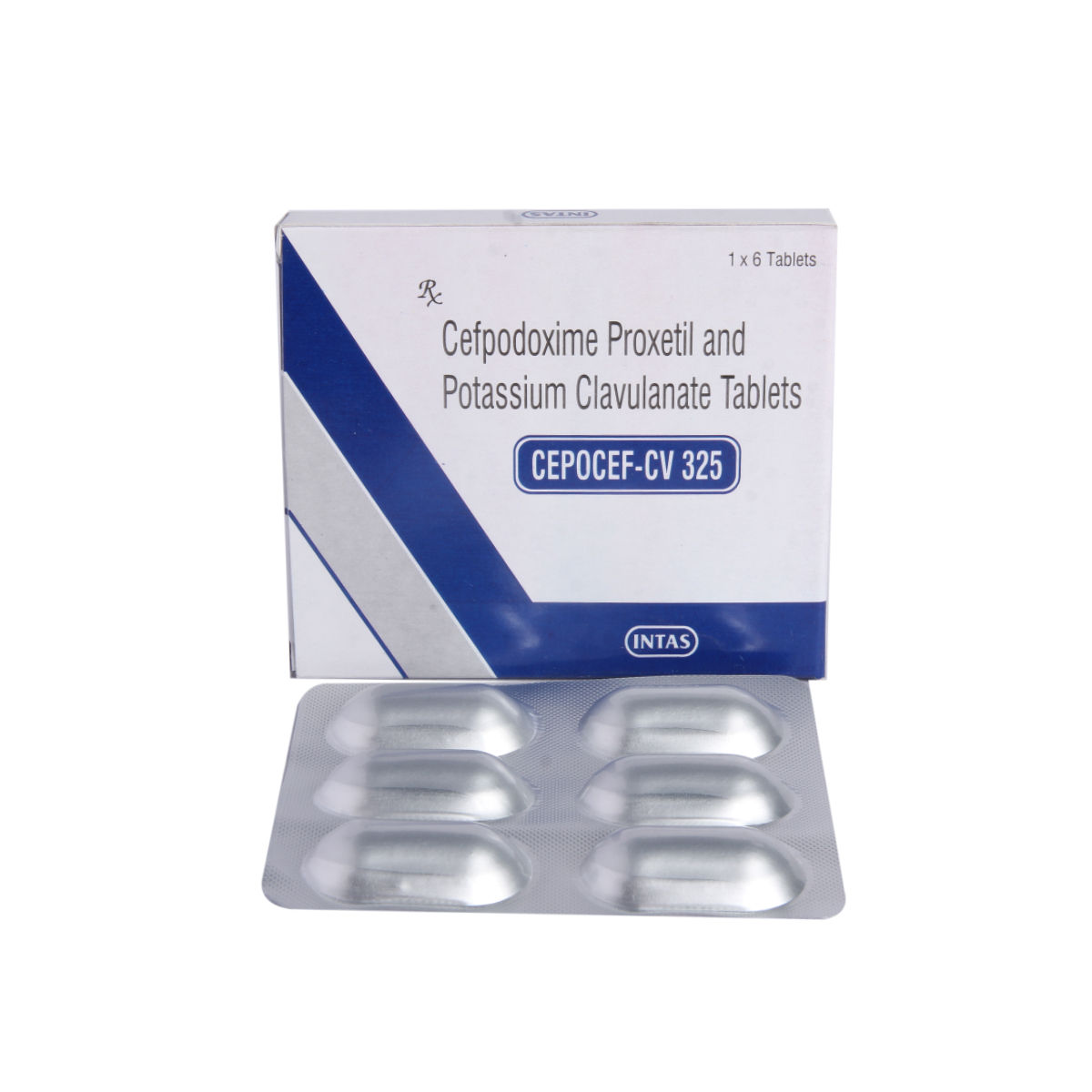 Buy Cepocef-CV 325 Tablet 6's Online