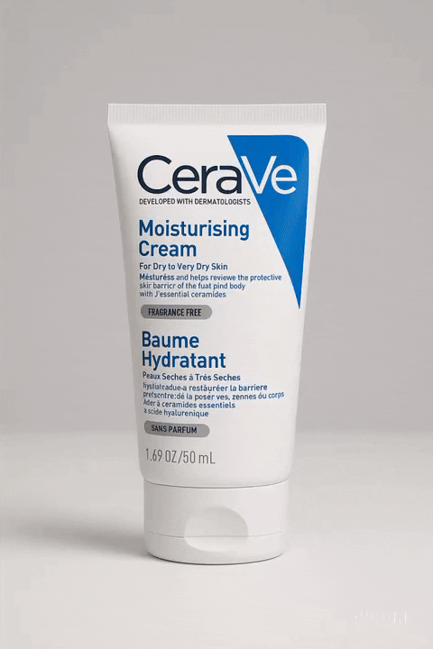 CeraVe Moisturising Cream 454 ml | Ceramides & Hyaluronic Acid | Provides Long Lasting Hydration | Non Greasy | For Dry to Very Dry Skin, Pack of 1 CeraVe Moisturising Cream 454 ml | Ceramides & Hyaluronic Acid | Provides Long Lasting Hydration | Non Greasy | For Dry to Very Dry Skin, Pack of 1