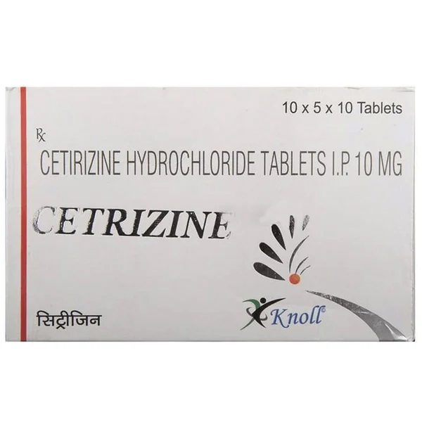 Cetrizine 10 mg Tablet 10's, Pack of 10 TabletS