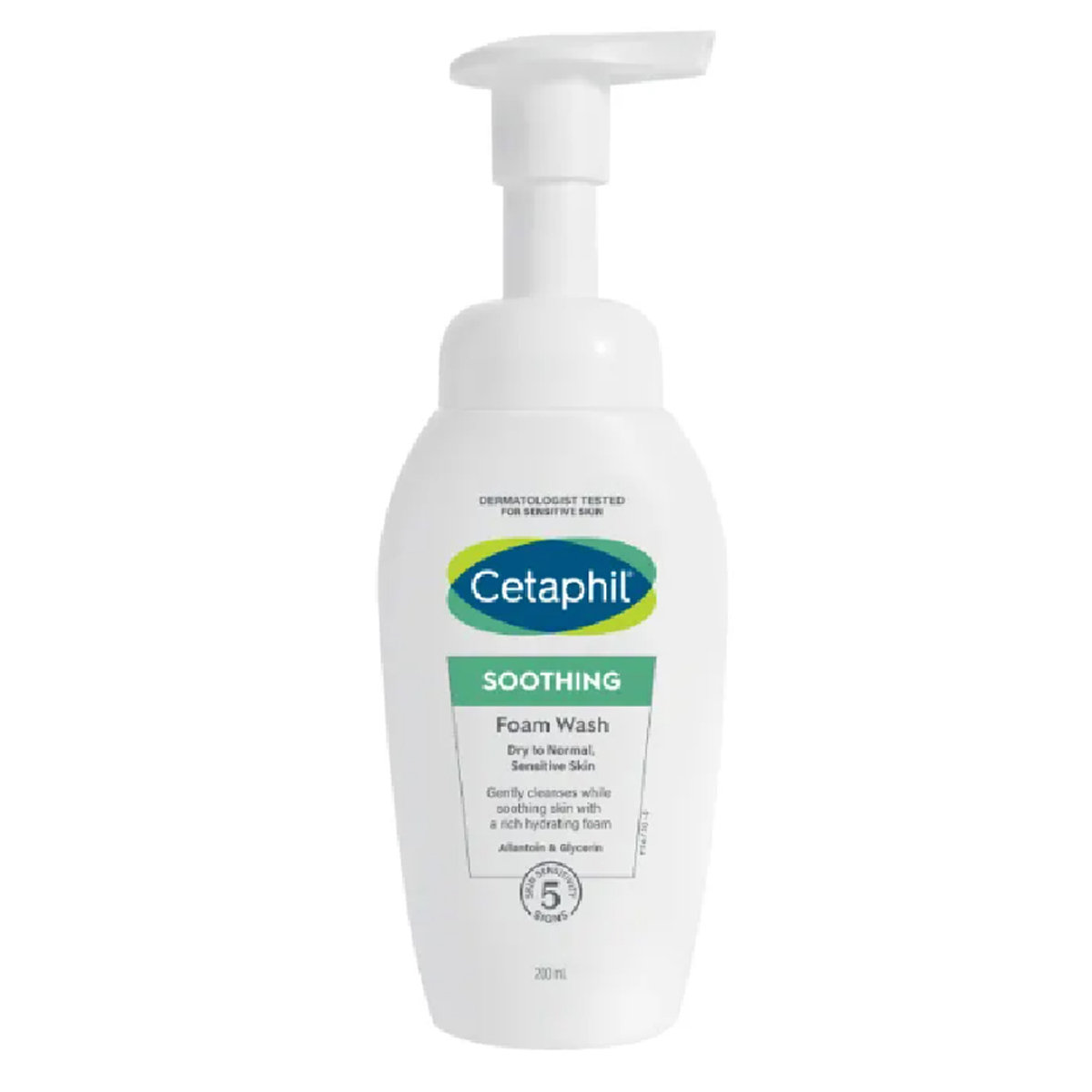 Cetaphil Soothing Foam Face Wash 200 ml | Allantoin & Glycerin | Sooths Skin Irritation | Rich Hydration | For Dry, Normal Sensitive Skin, Pack of 1 Cetaphil Soothing Foam Face Wash 200 ml | Allantoin & Glycerin | Sooths Skin Irritation | Rich Hydration | For Dry, Normal Sensitive Skin, Pack of 1