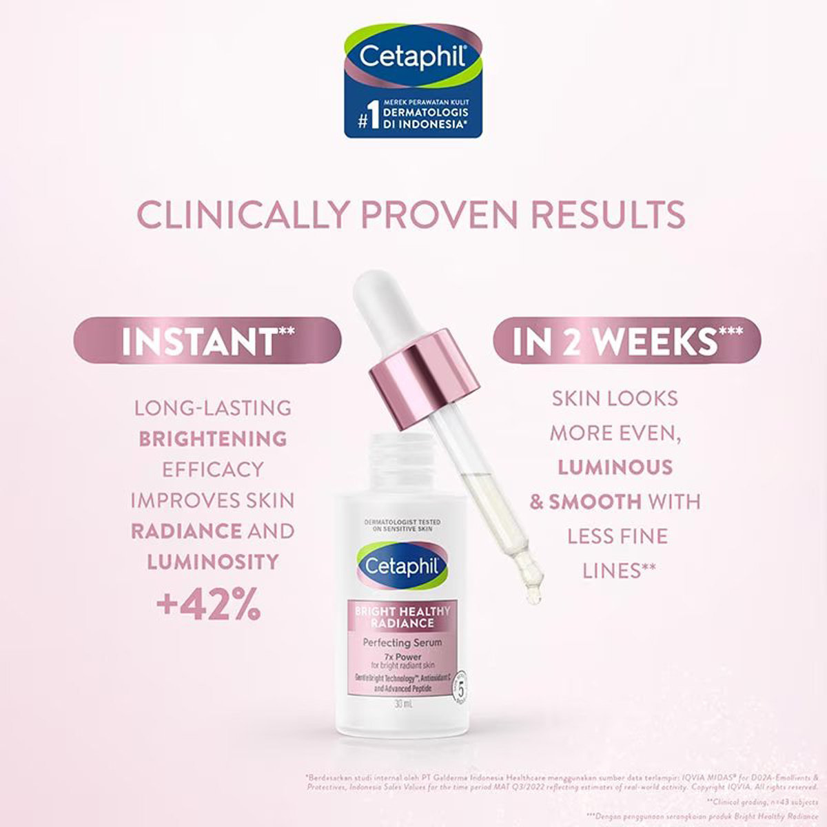 Cetaphil Bright Healthy Radiance Perfecting Serum 30 ml | Gentle Bright Technology, Antioxidant C, Advance Peptides | For Radiant Sensitive Skin, Pack of 1 Cetaphil Bright Healthy Radiance Perfecting Serum 30 ml | Gentle Bright Technology, Antioxidant C, Advance Peptides | For Radiant Sensitive Skin, Pack of 1