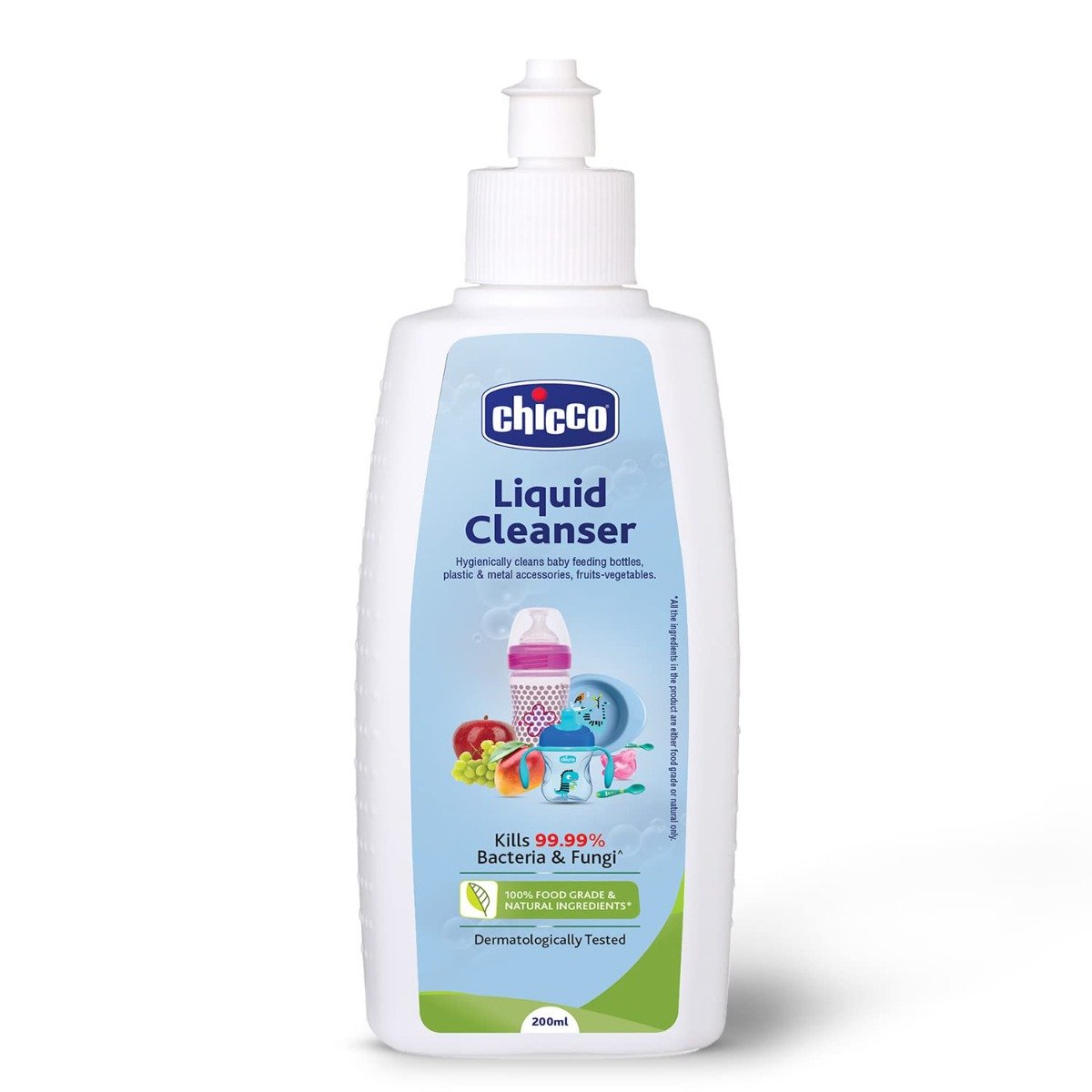 Chicco Liquid Cleanser, 200 ml, Pack of 1 Chicco Liquid Cleanser, 200 ml, Pack of 1