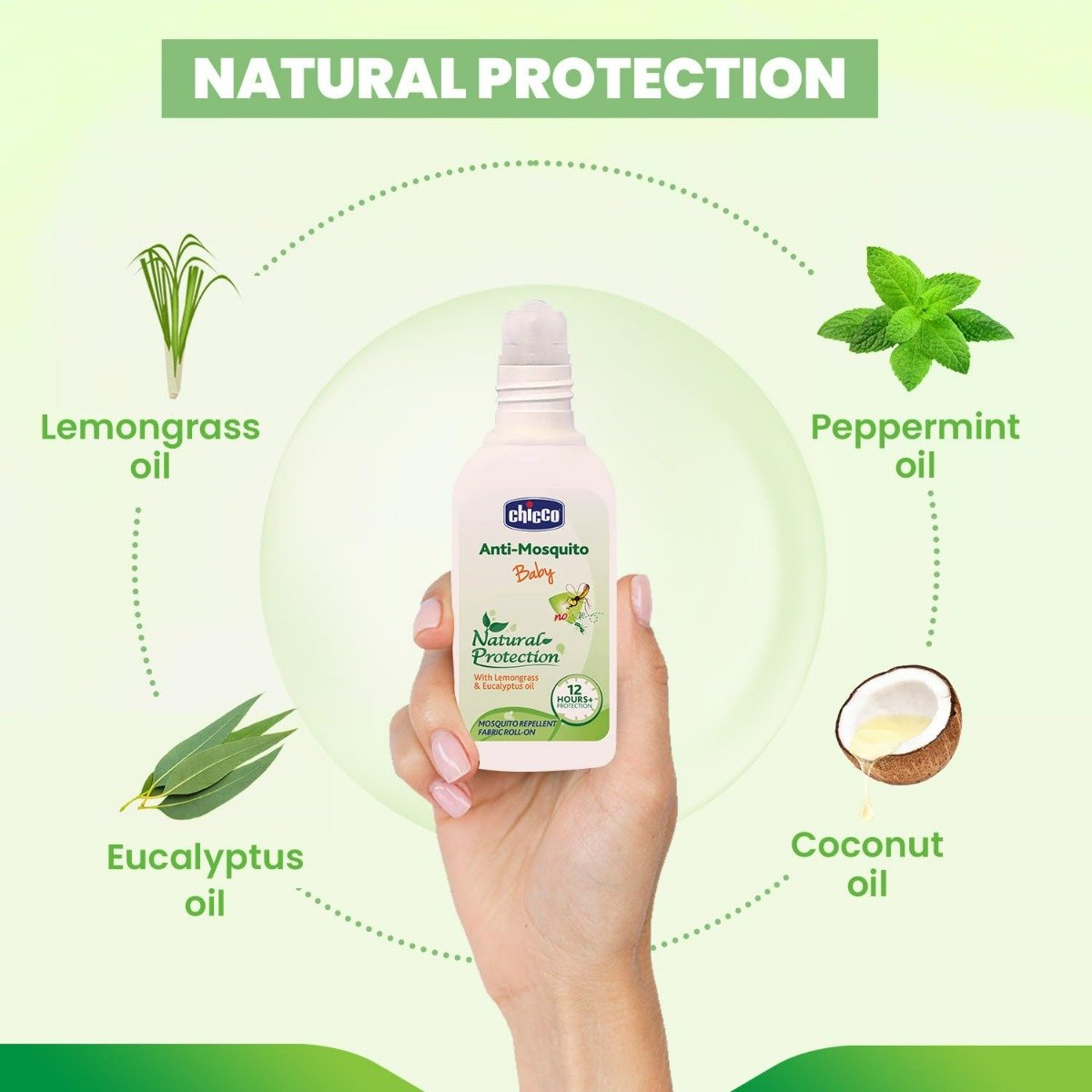 Chicco Anti-Mosquito Baby Fabric Roll-On, 8 ml, Pack of 1 Chicco Anti-Mosquito Baby Fabric Roll-On, 8 ml, Pack of 1