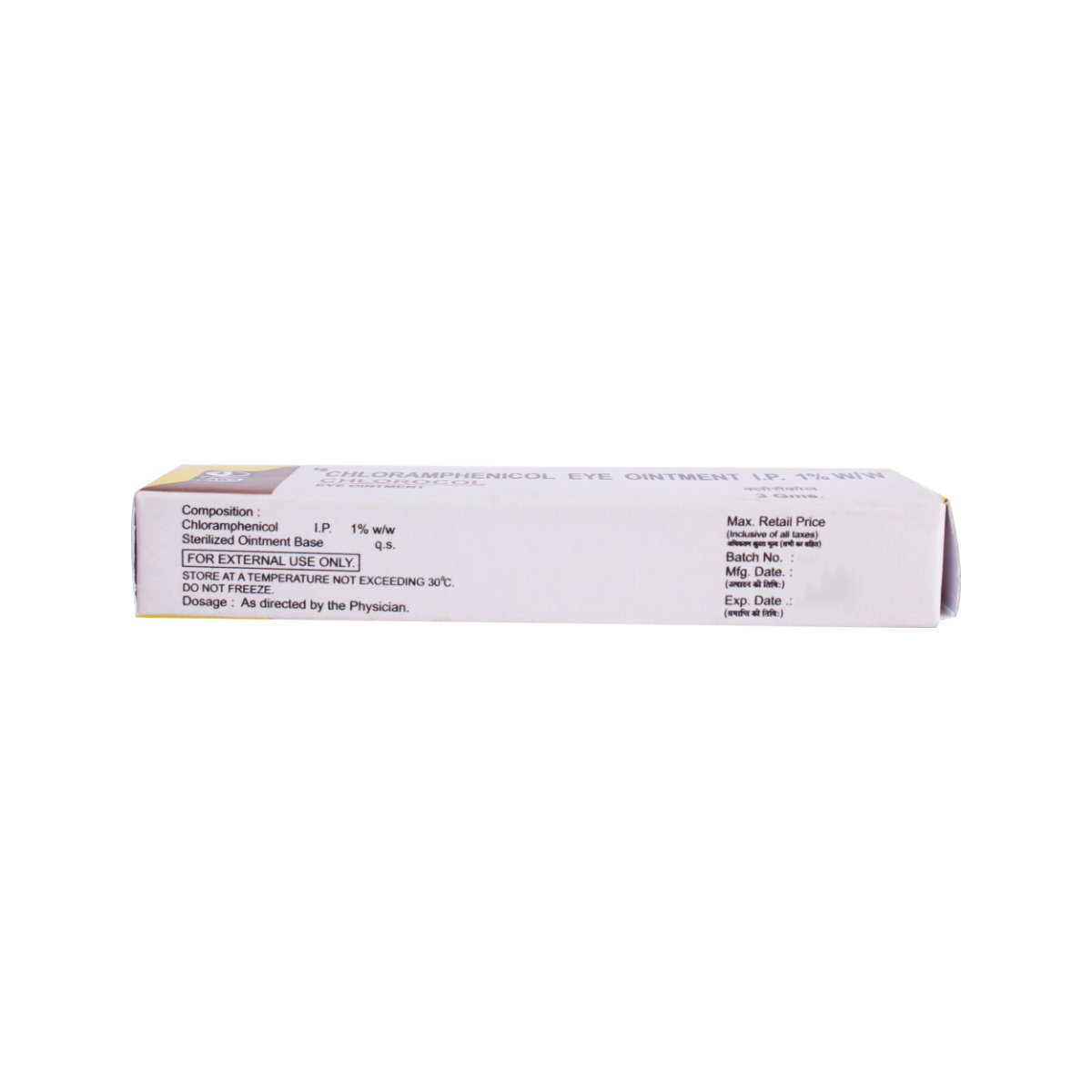 CHLOROCAL ONTMENT 3GM, Pack of 1 Ointment CHLOROCAL ONTMENT 3GM, Pack of 1 Ointment