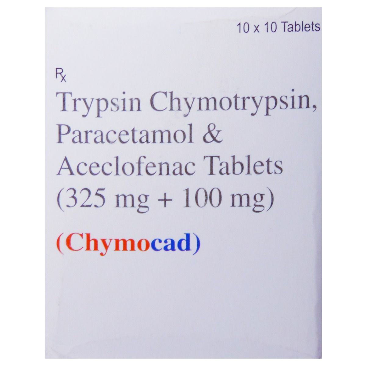 Buy Chymocad Tablet 10's Online