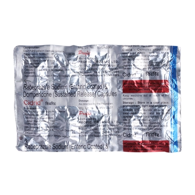 Cidrid Capsule 10's, Pack of 10 CAPSULES