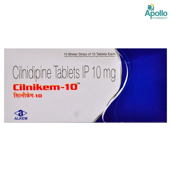 Cilnikem-10 Tablet 10's, Pack of 10 TABLETS