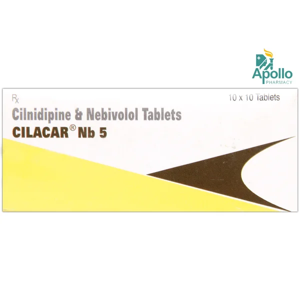 Cilacar Nb 5/10mg Tablet 10's, Pack of 10 TabletS
