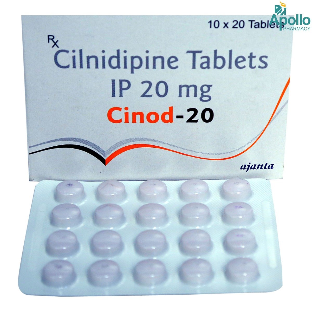 Cinod-20 Tablet 20's, Pack of 20 TABLETS Cinod-20 Tablet 20's, Pack of 20 TABLETS
