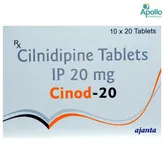 Cinod-20 Tablet 20's, Pack of 20 TABLETS