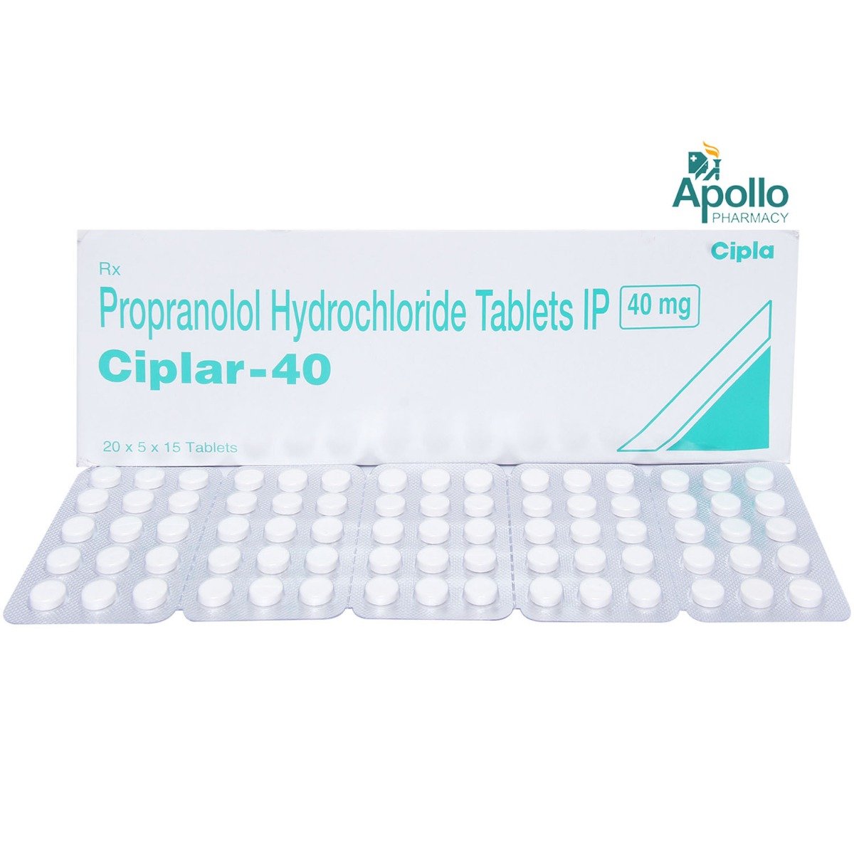 Ciplar-40 Tablet 15's, Pack of 15 TABLETS Ciplar-40 Tablet 15's, Pack of 15 TABLETS
