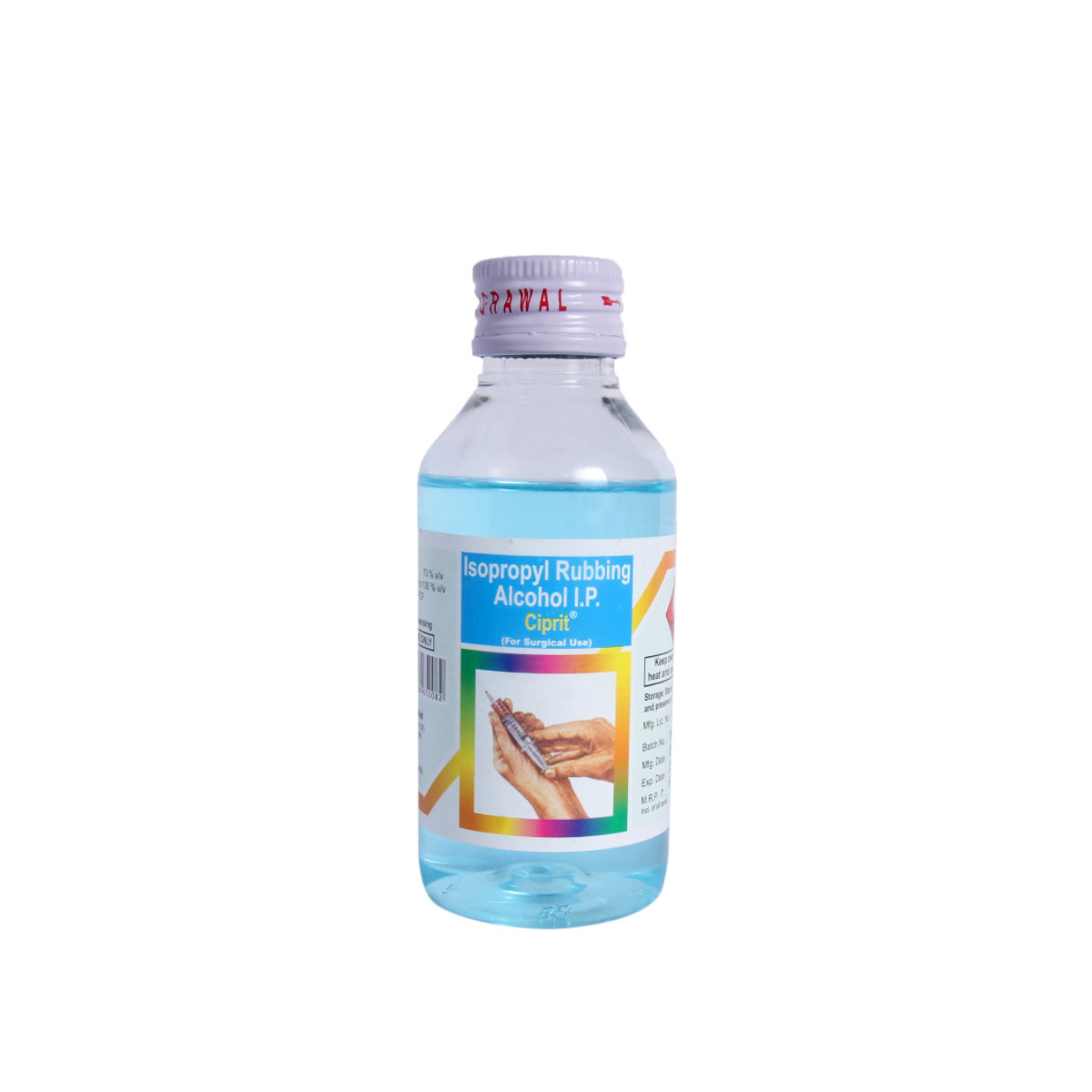 Ciprit Isopropyl Rubbing Alcohol I.P 100 Ml (Agrawal Drugs), Pack of 1 LIQUID Ciprit Isopropyl Rubbing Alcohol I.P 100 Ml (Agrawal Drugs), Pack of 1 LIQUID
