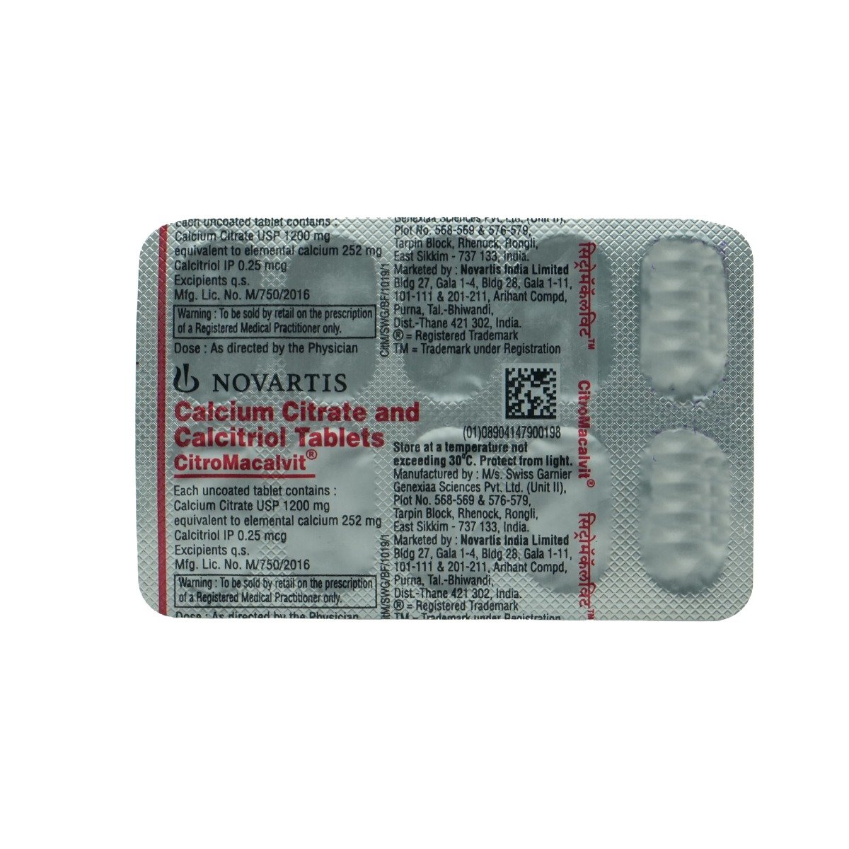 Citromacalvit Tablet 10's, Pack of 10 TabletS Citromacalvit Tablet 10's, Pack of 10 TabletS