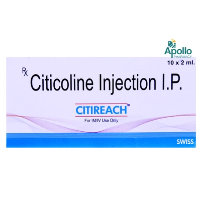 Citireach 250mg Injection 2ml, Pack of 1 Injection