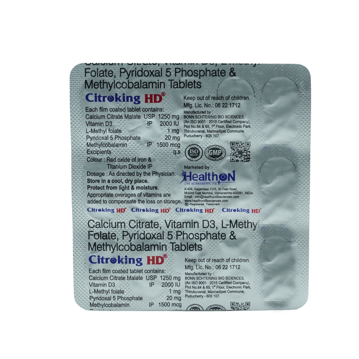 Citroking HD Tablet 15's, Pack of 15 Citroking HD Tablet 15's, Pack of 15