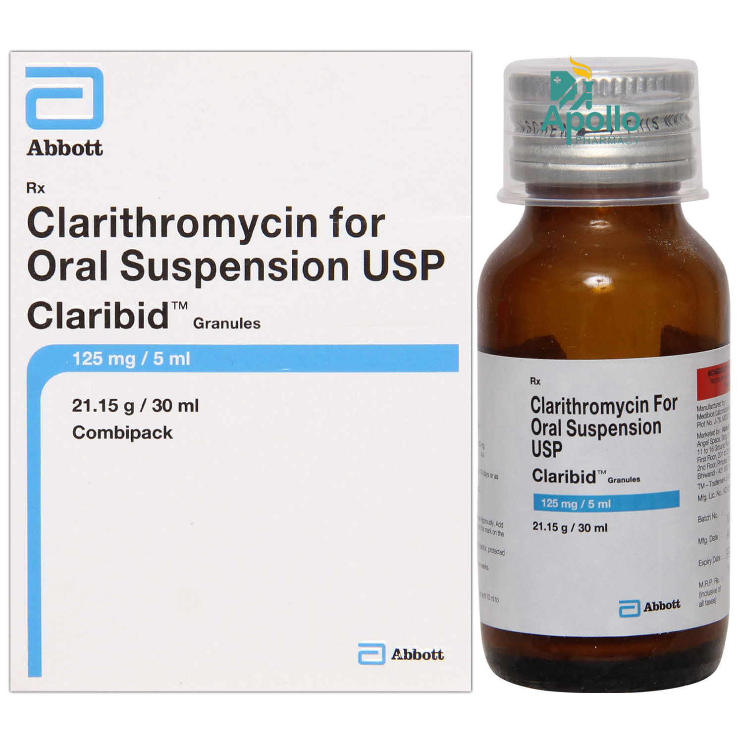 Claribid Granules 30 ml, Pack of 1 GRANULES Claribid Granules 30 ml, Pack of 1 GRANULES