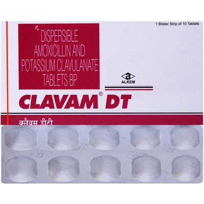 Clavam DT Tablet 10's, Pack of 10 TABLETS