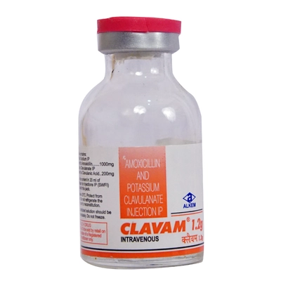 Clavam 1.2 gm Injection 1's, Pack of 1 Injection