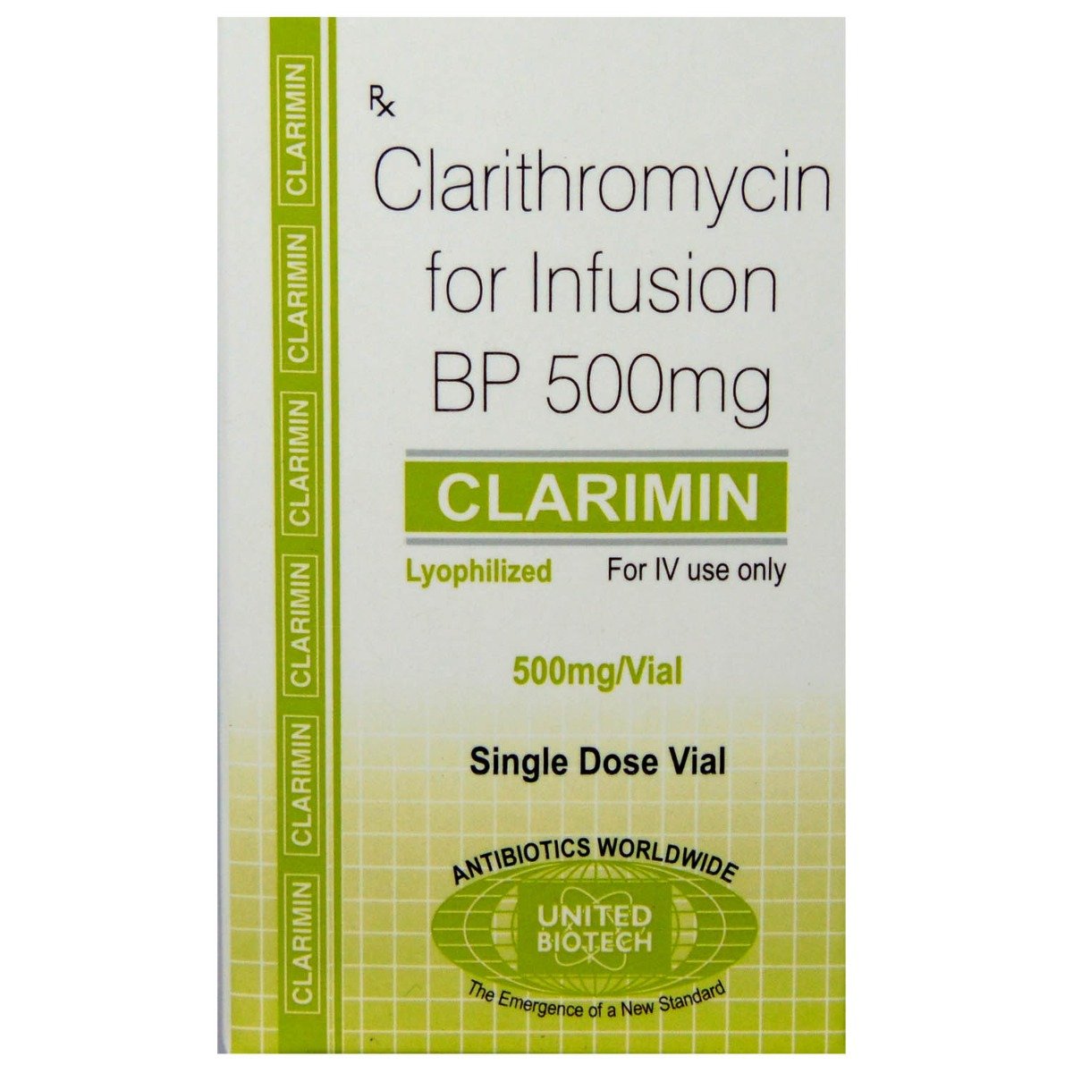 CLARIMIN 500MG INJECTION, Pack of 1 Injection CLARIMIN 500MG INJECTION, Pack of 1 Injection