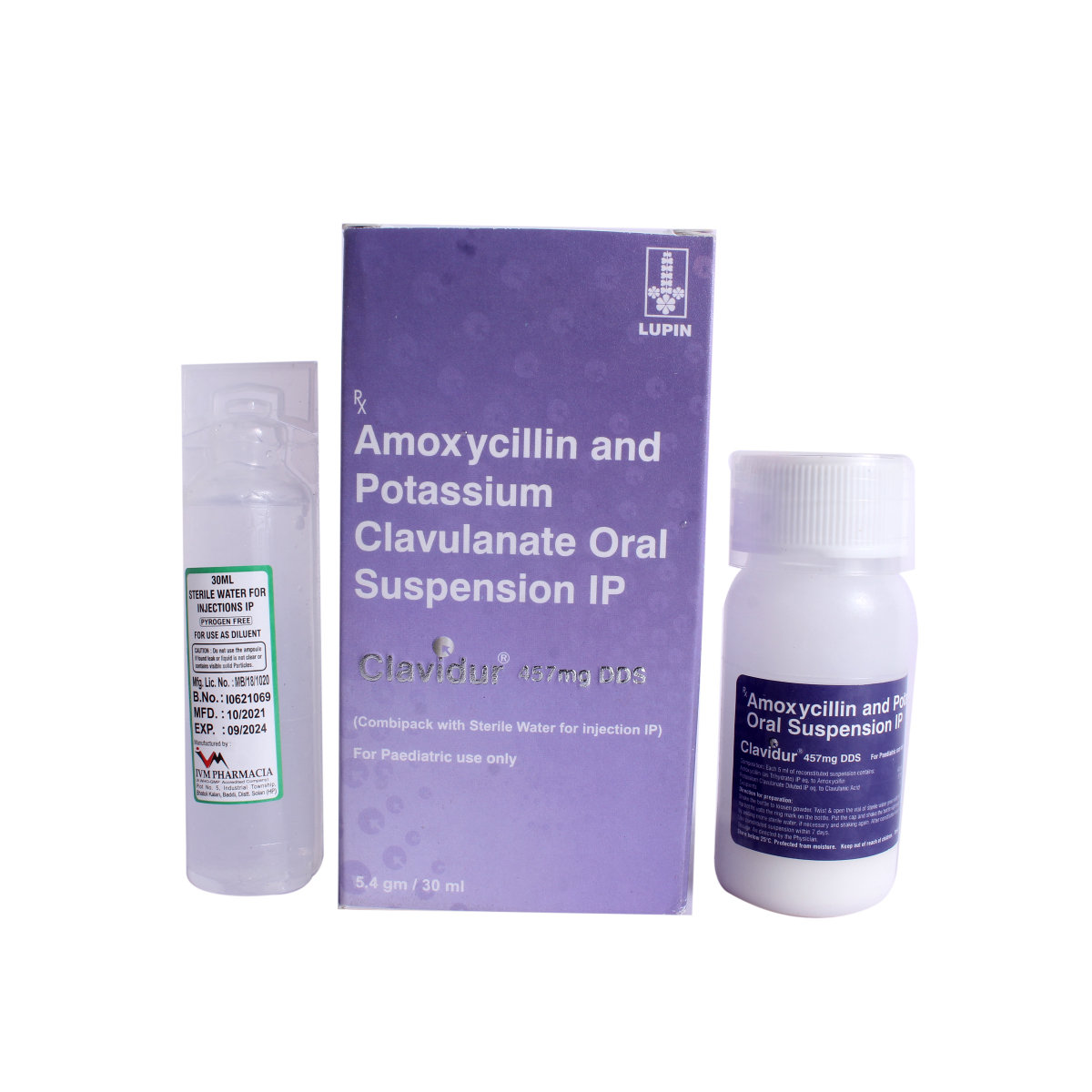 Clavidur DDS 457 mg Syrup 30 ml, Pack of 1 Syrup Clavidur DDS 457 mg Syrup 30 ml, Pack of 1 Syrup