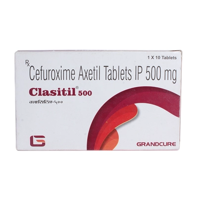 Clasitil 500 Tablet 10's, Pack of 10 TABLETS