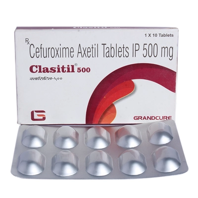 Clasitil 500 Tablet 10's, Pack of 10 TABLETS