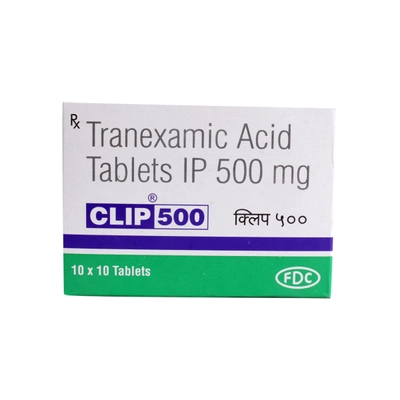 Clip 500 mg Tablet 10's, Pack of 10 TabletS