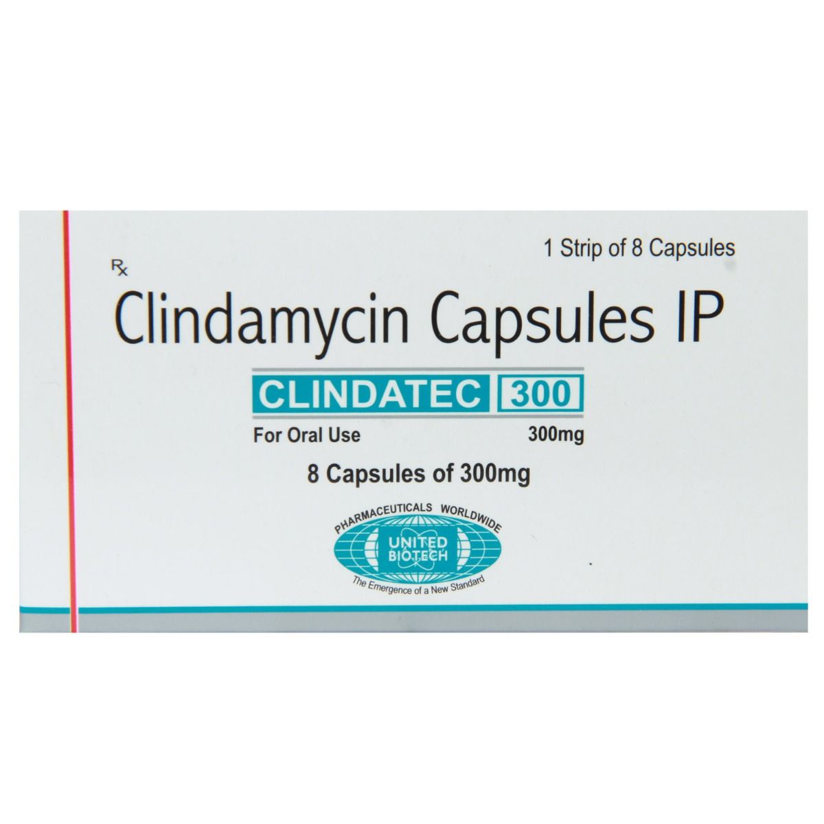 Buy Clindatec 300 mg Capsule 8's Online