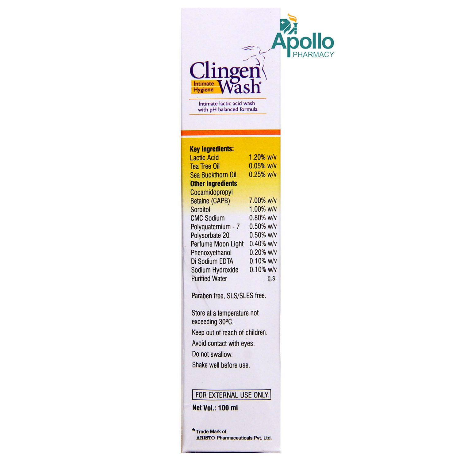 Clingen Wash 100 ml, Pack of 1 Clingen Wash 100 ml, Pack of 1