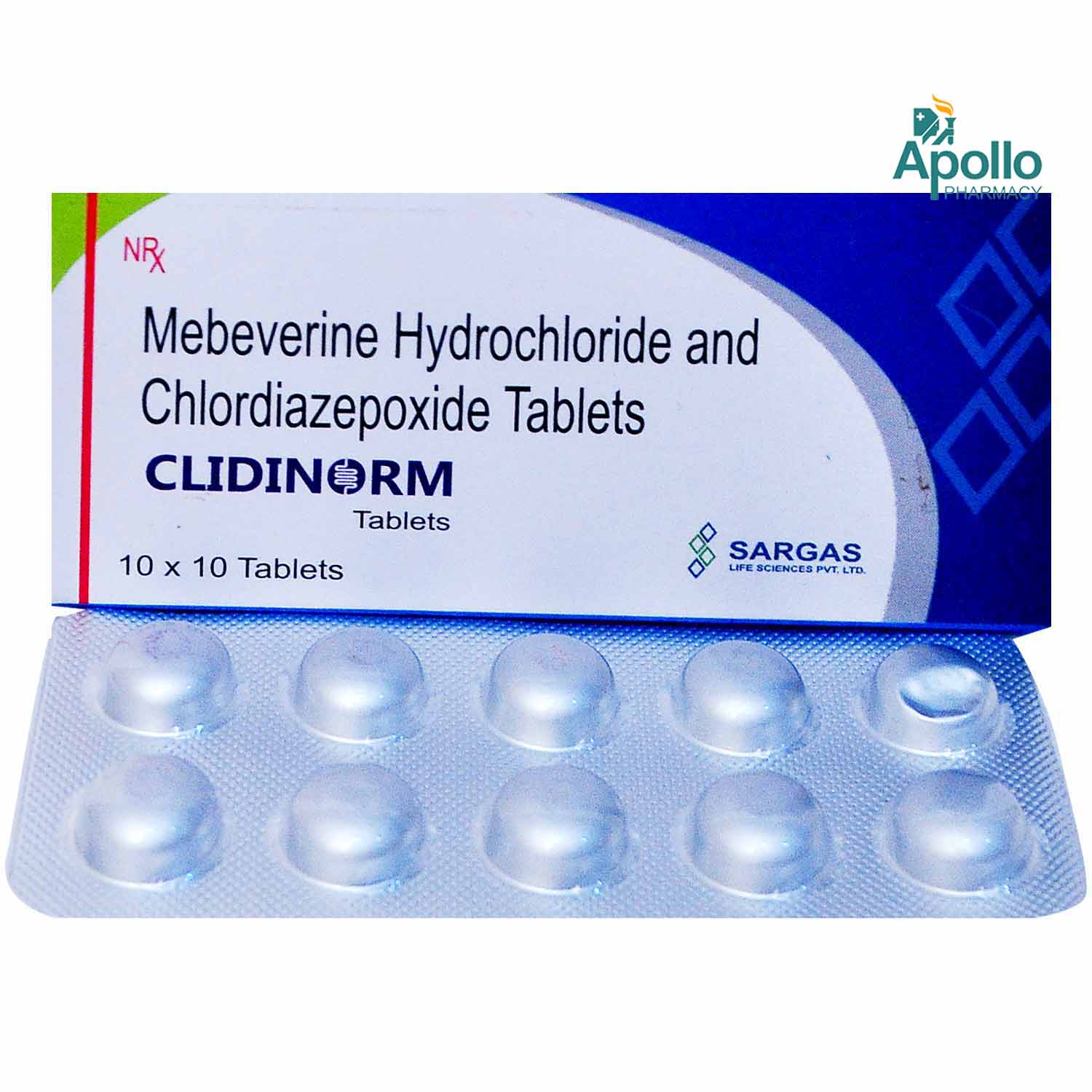 CLIDINORM TABLET 10'S, Pack of 10 TabletS CLIDINORM TABLET 10'S, Pack of 10 TabletS