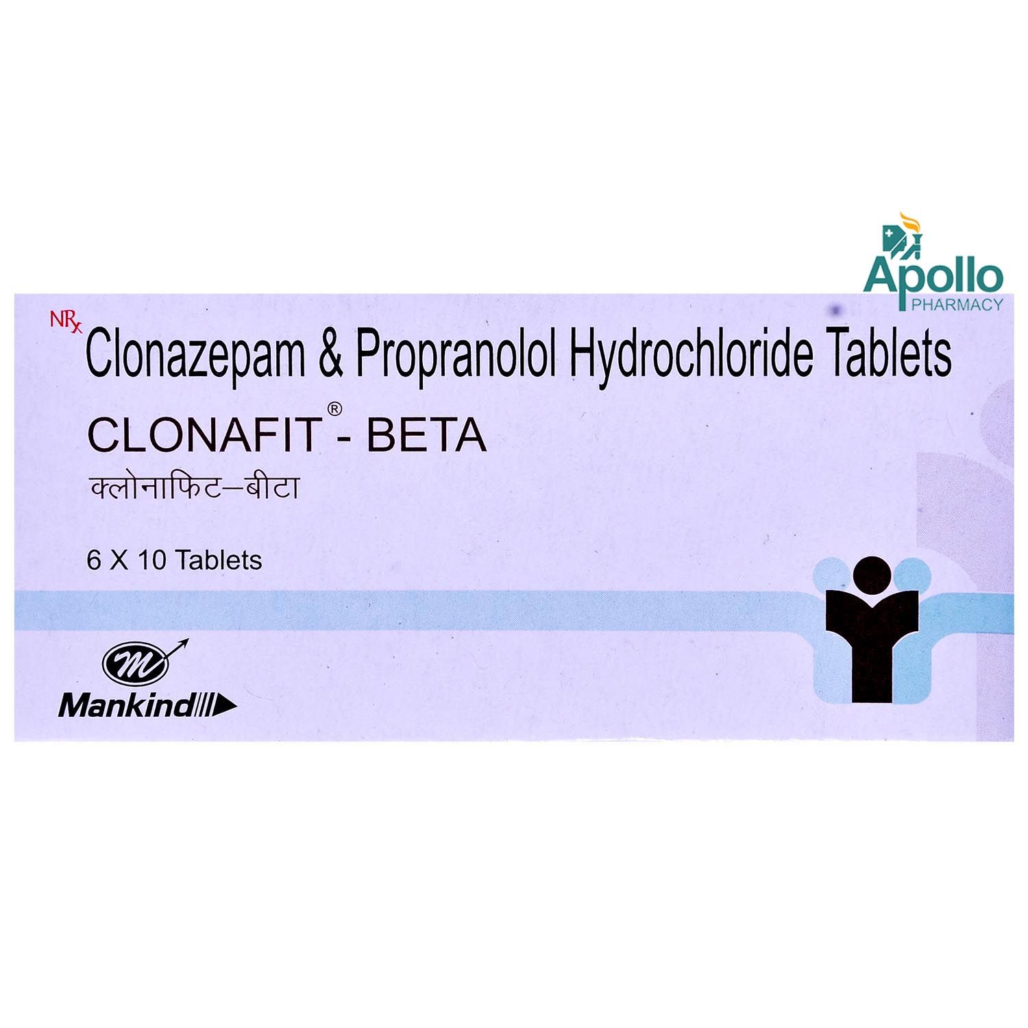 Buy Clonafit Beta Tablet 10's Online